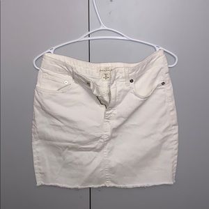 White skirt